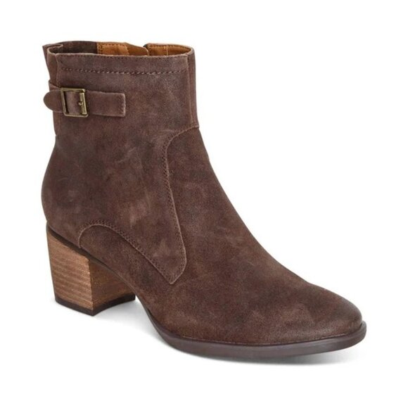 Aetrex Rubi Arch Support Boot - Dark Brown - Picture 1 of 9